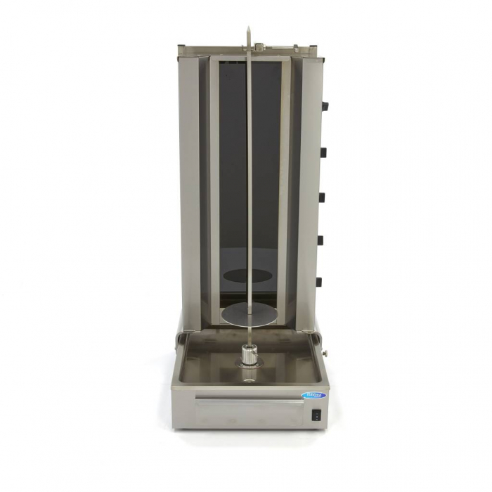 Aparat pentru shaorma si kebab electrica cu 5 arzatoare, 80 kg, 8500 W, 400V [2]
