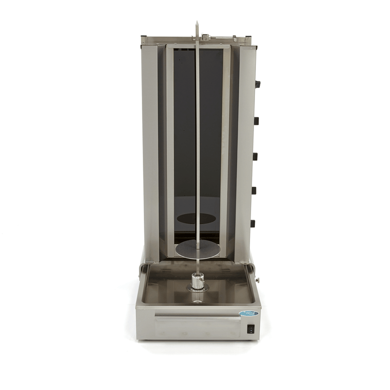 Aparat pentru shaorma si kebab electrica cu 5 arzatoare, 80 kg, 8500 W, 400V [4]