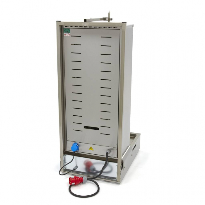 Aparat pentru shaorma si kebab electrica cu 5 arzatoare, 80 kg, 8500 W, 400V [5]