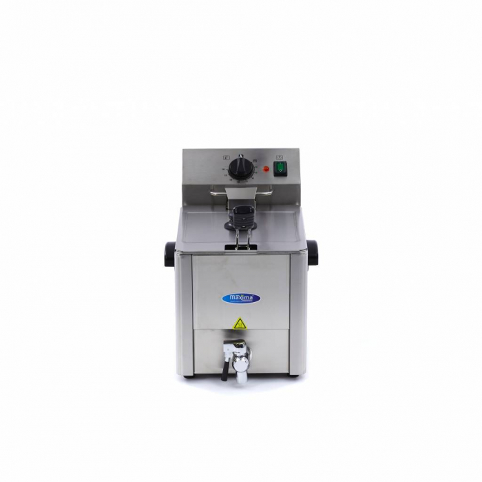 Friteuza electrica cu robinet 8L, 3250W, 230V [2]