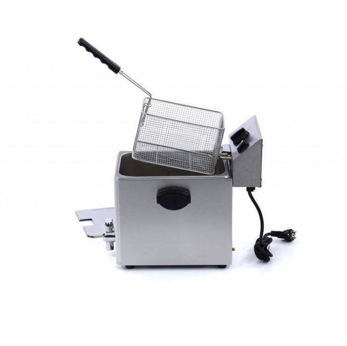 Friteuza electrica cu robinet 8L, 3250W, 230V [5]