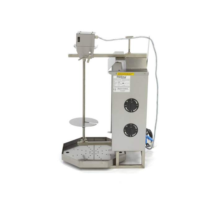 Aparat pentru shaorma si kebab electrica cu 2 arzatoare, 20 kg, 3400 W, 230V [3]