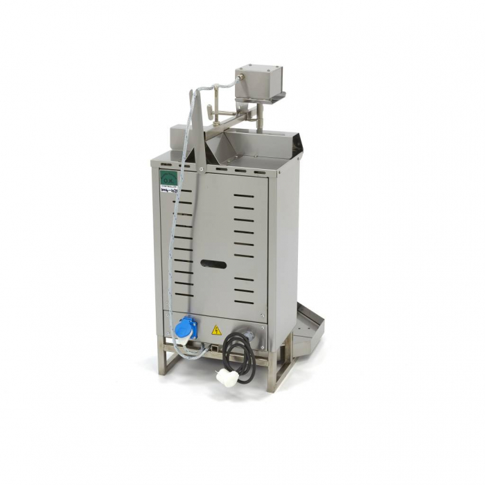 Aparat pentru shaorma si kebab electrica cu 2 arzatoare, 20 kg, 3400 W, 230V [5]