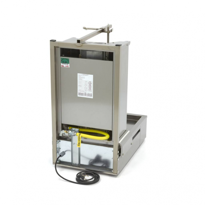 Aparat pentru shaorma si kebab pe gaz cu 2 arzatoare, 20 kg, 6,64 kW [5]