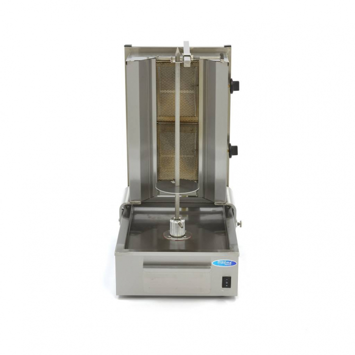 Aparat pentru shaorma si kebab pe gaz cu 2 arzatoare, 20 kg, 6,64 kW [2]