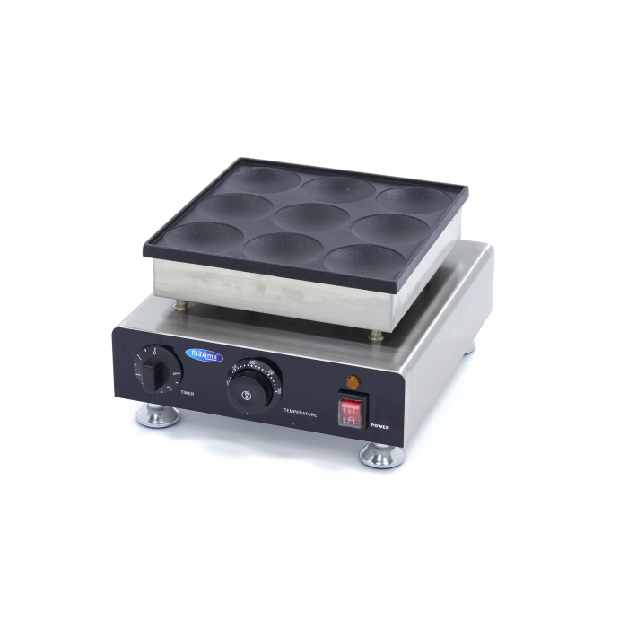 Aparat profesional clatite americane 9 clatite, 230V, 0,9 kW [12]