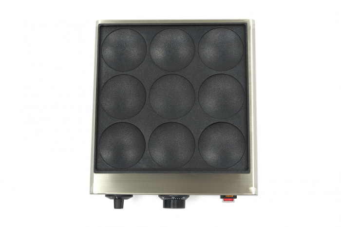Aparat profesional clatite americane 9 clatite, 230V, 0,9 kW [5]