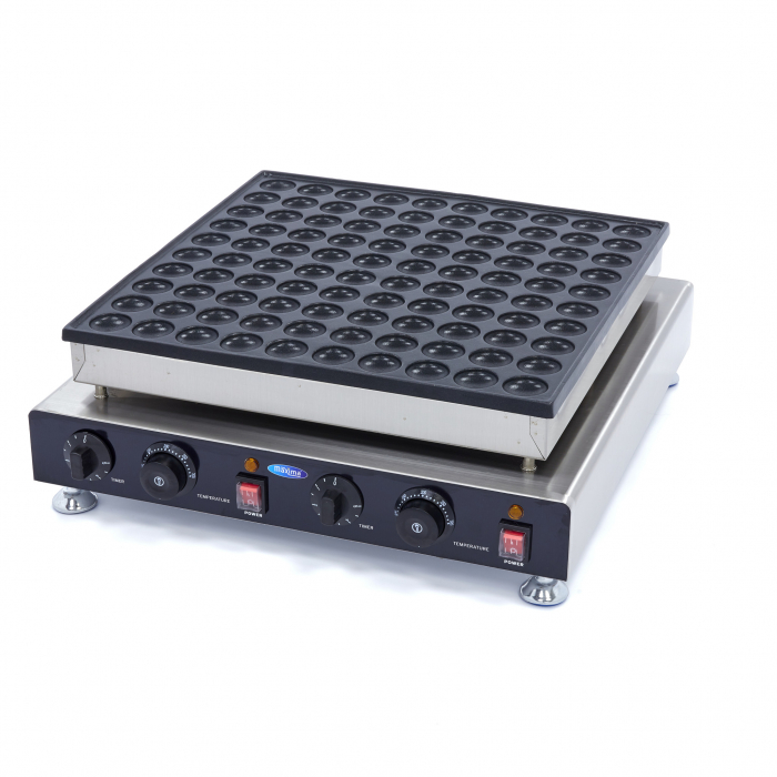 Aparat profesional clatite olandeze Poffertjes 100 bucati, 230V, 2,4 kW [2]