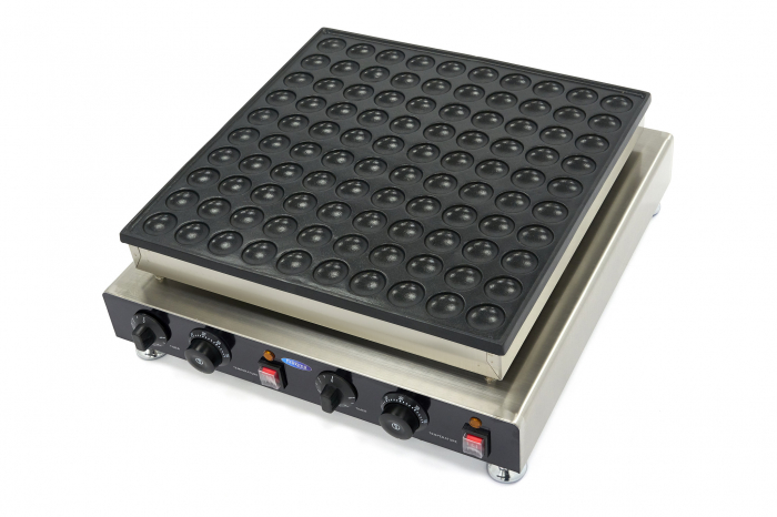 Aparat profesional clatite olandeze Poffertjes 100 bucati, 230V, 2,4 kW [10]