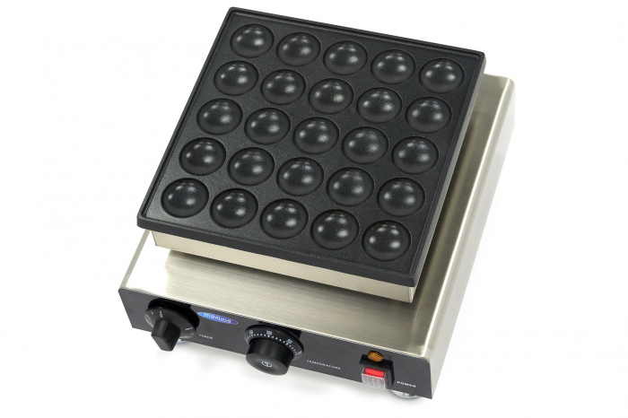 Aparat profesional clatite olandeze Poffertjes 25 bucati, 230V, 0,9 kW [6]