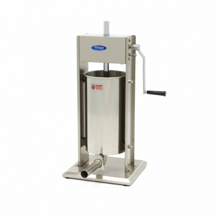 Aparat umplut carnati inox 15 litri, 4 palnii incluse [10]