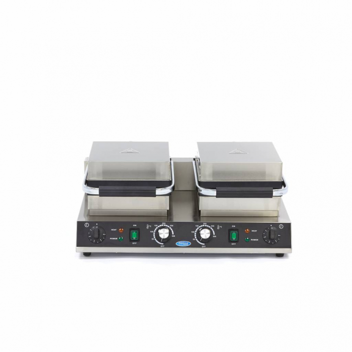 Aparat vafe 2 placi patrata, 230V, 2x1,6 kW [8]