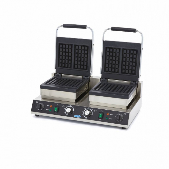 Aparat vafe 2 placi patrata, 230V, 2x1,6 kW [11]