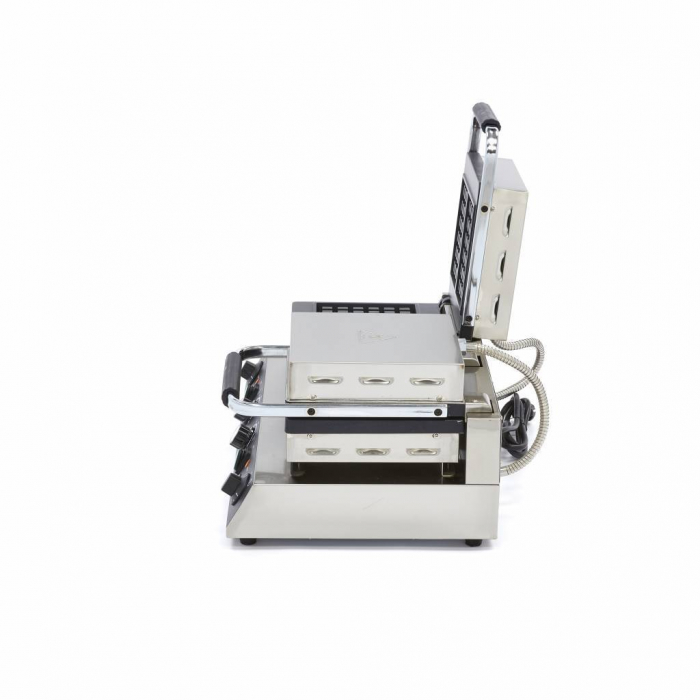 Aparat vafe 2 placi patrata, 230V, 2x1,6 kW [3]