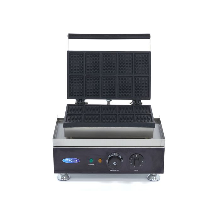 Aparat waffe pentru 10 mini waffe belgiene, 1750W, timer integrat [2]