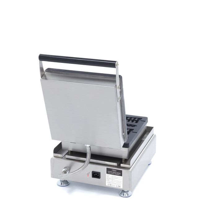 Aparat waffe pentru 4 lollipop-uri in forma de bradut, 1750W [4]