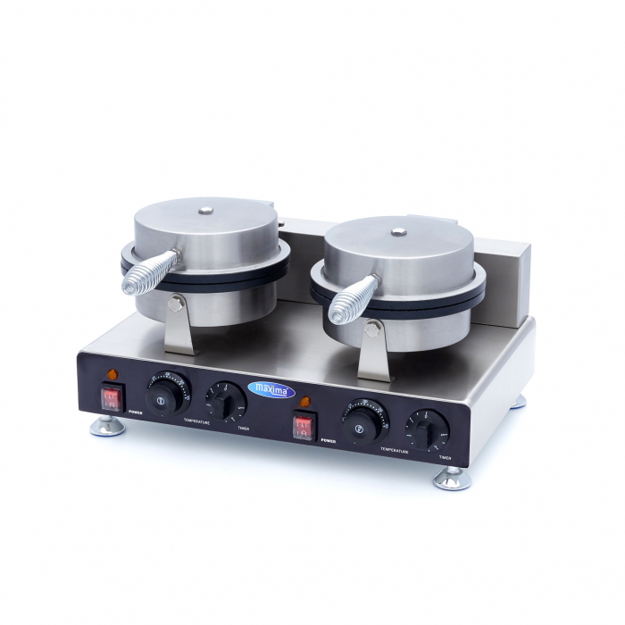 Aparat waffle Ice Cream Cone, 2 forme, 230V, 2,0 kW [4]