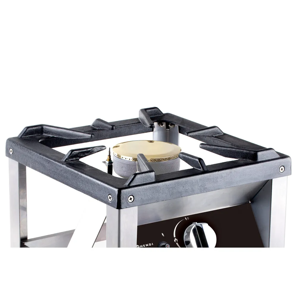 Aragaz Hokker portabil, exterior, inox, 6.4 kW, gaz [2]