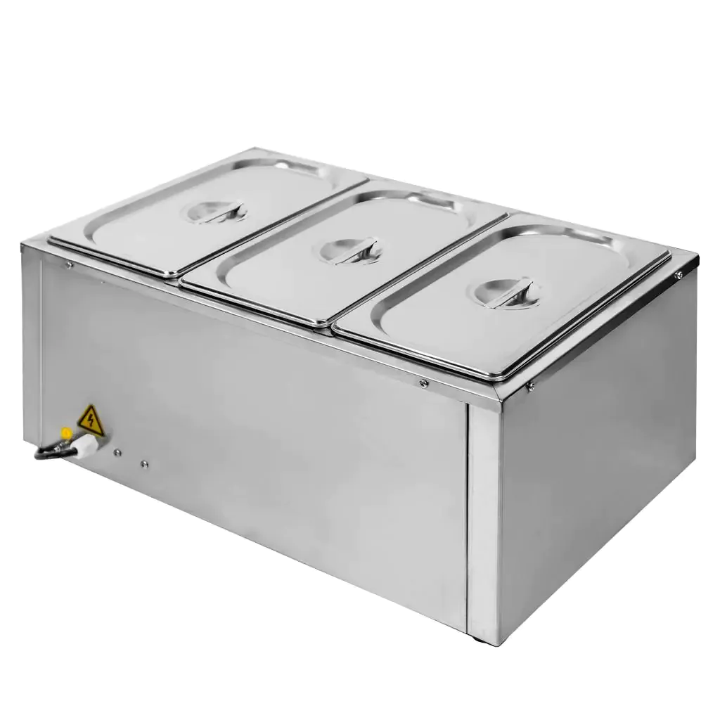 Bain-marie electric 3x1/2 GN, 1.5kW [2]