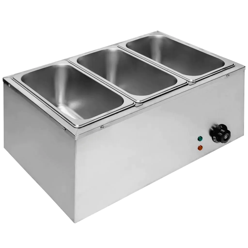 Bain-marie electric 3x1/2 GN, 1.5kW [3]