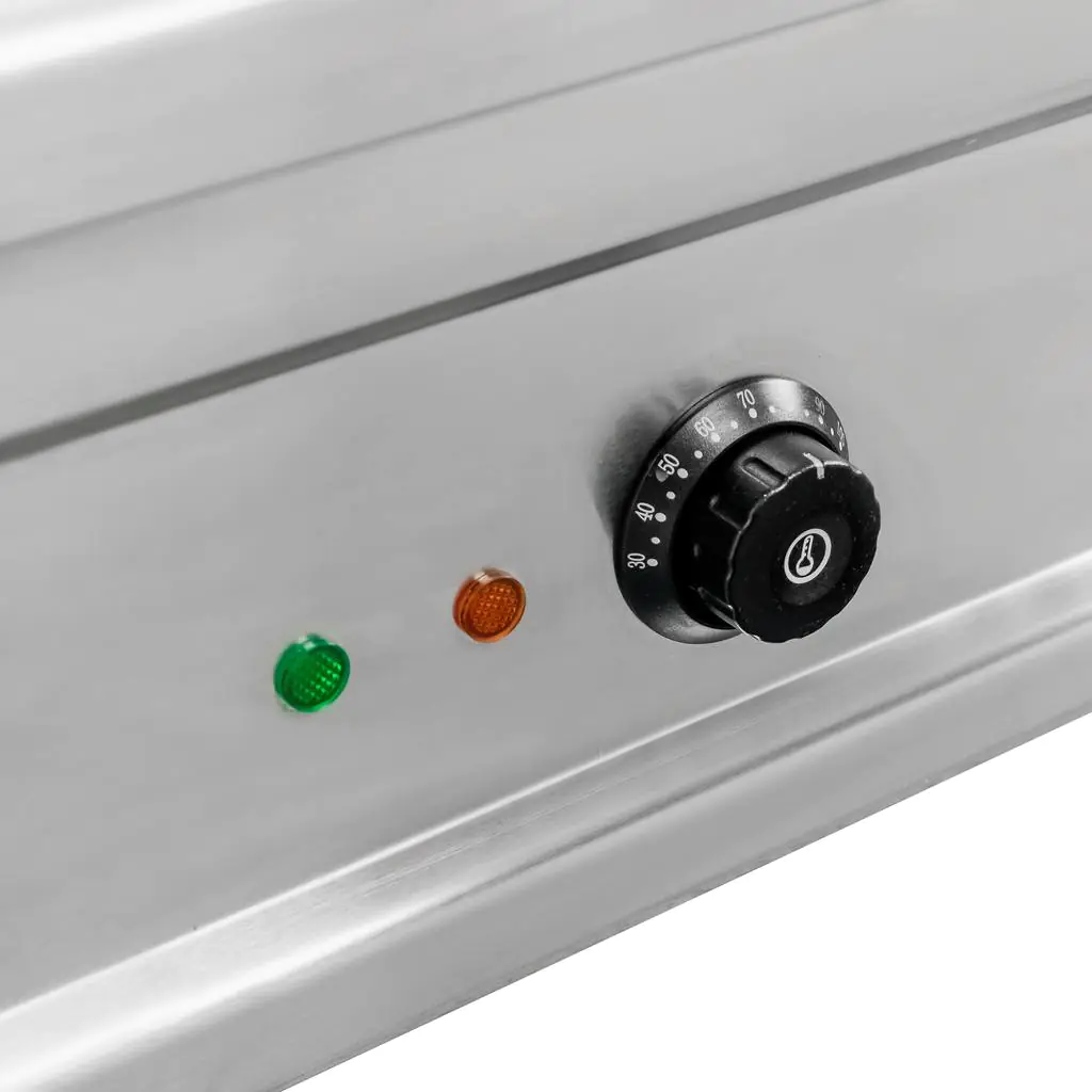 Bain-marie electric 4x1/2 GN, 1.6kW, robinet [7]