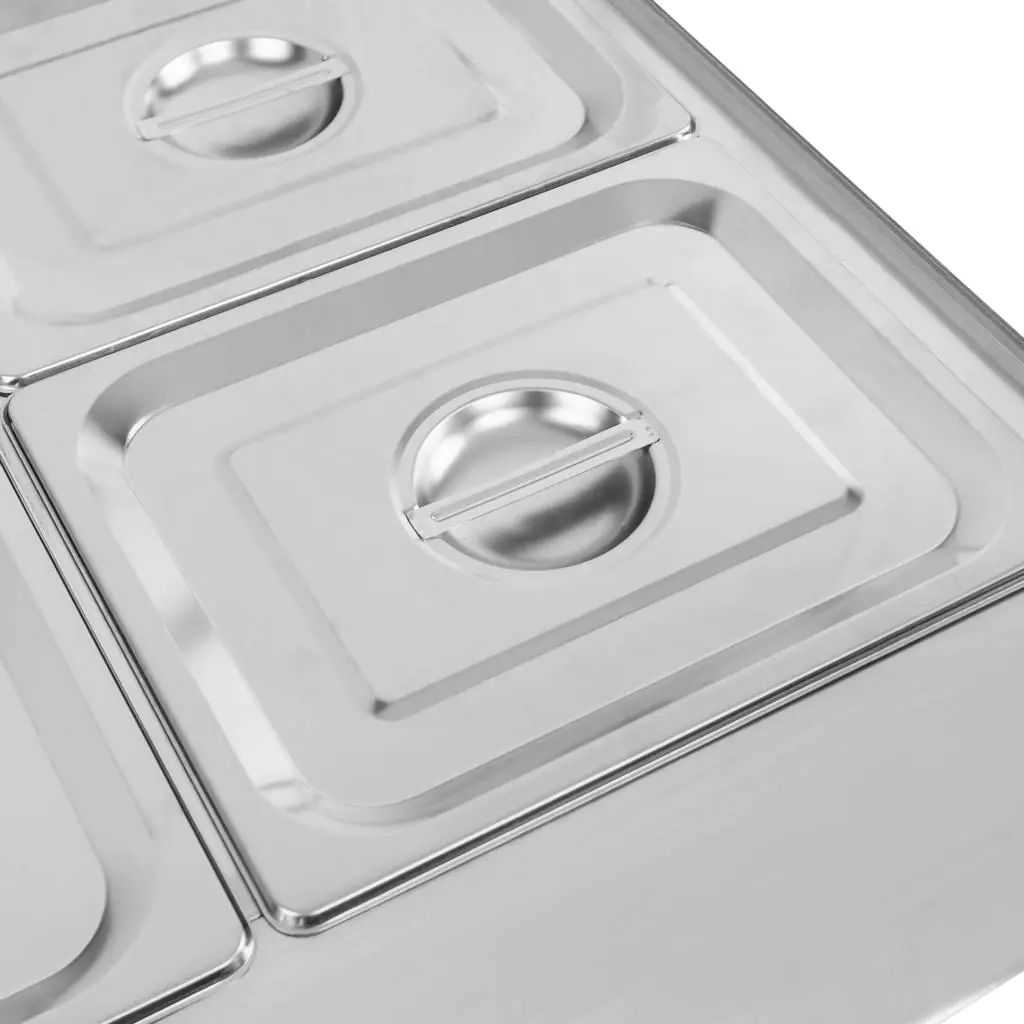 Bain-marie electric 4x1/2 GN, 1.6kW, robinet [6]