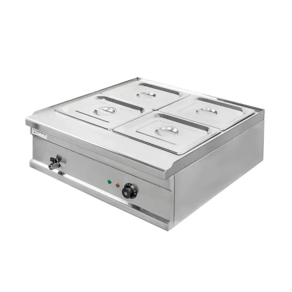 Bain-marie electric 4x1/2 GN, 1.6kW, robinet [1]