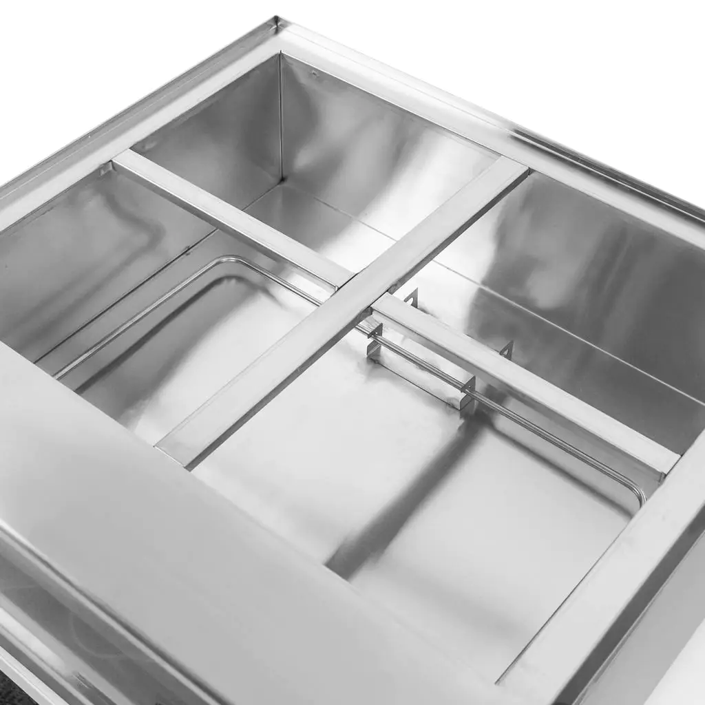 Bain-marie electric 4x1/2 GN, 1.6kW, robinet [8]