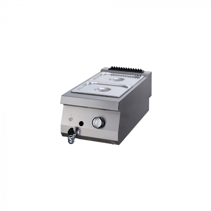 Bain Marie pe gaz, 2 kW, 400x900x280 mm [2]