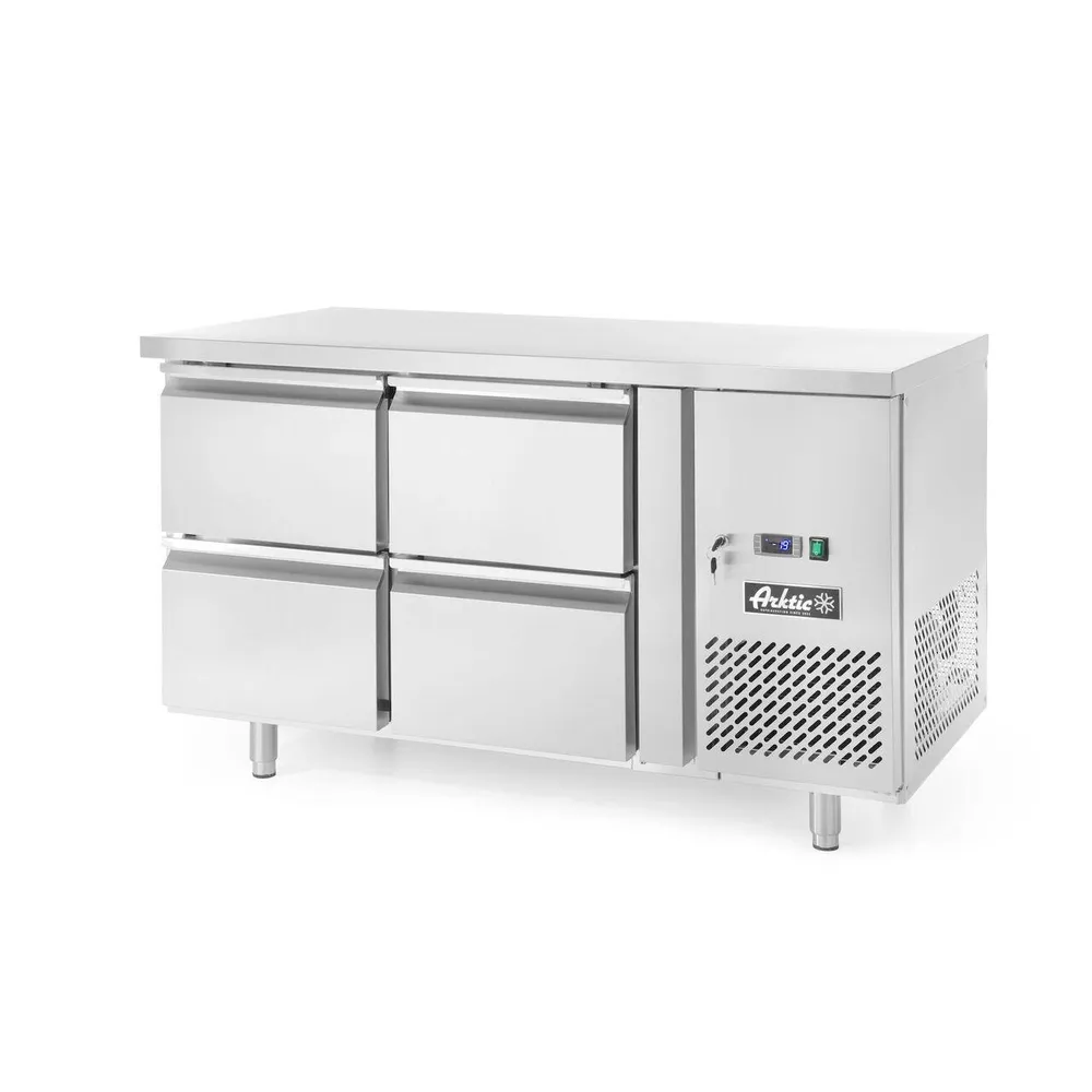 Blat frigorific 4 sertare, 136x70cm, inox, -2/+8°C [3]