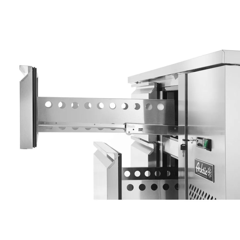 Blat frigorific 4 sertare, 136x70cm, inox, -2/+8°C [6]