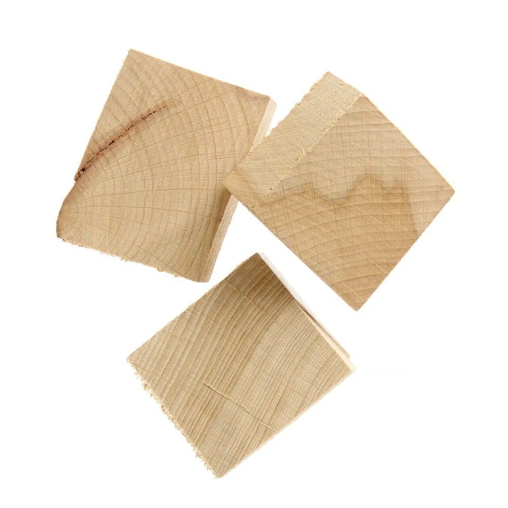 Bucati lemn afumat, aroma migdale, 3kg, pentru gratar/cuptor [1]
