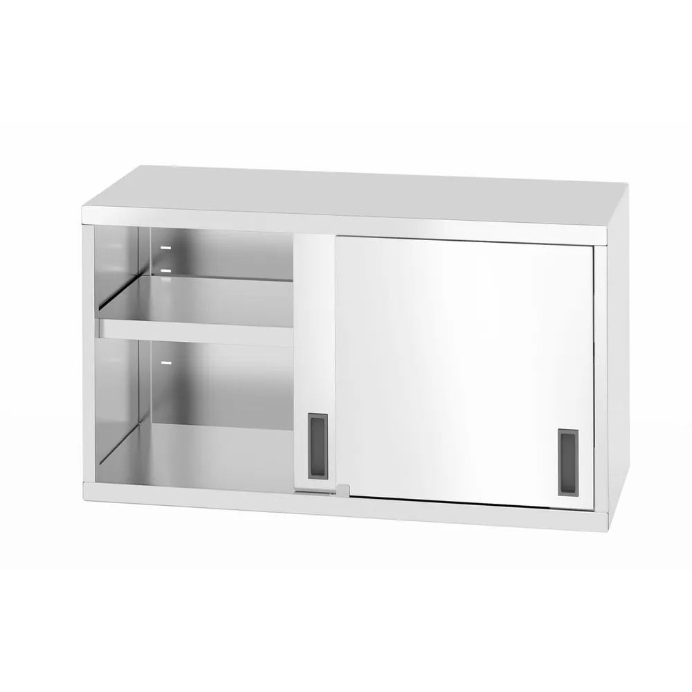 Cabinet perete sudat inox cu usi glisante 1000x300x600mm [1]