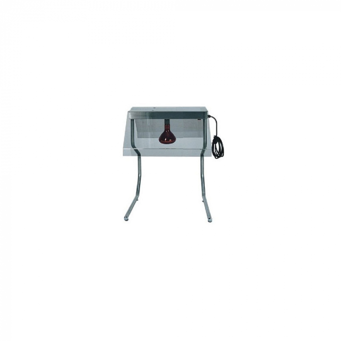 Cadru de pastrare la cald a farfuriilor cu o lampa infrarosu, +30°C +90°C, 450x550x700(h) mm, PI4714 [1]