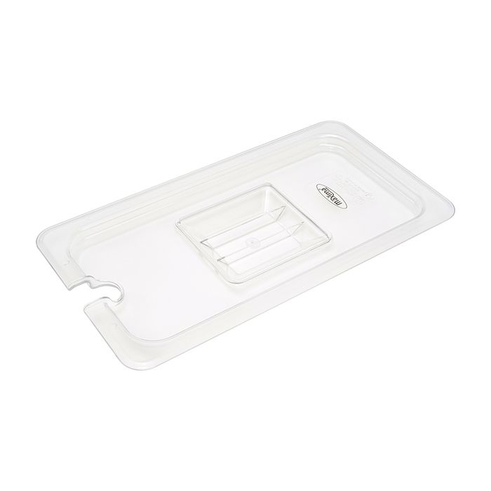 Capac gastronorm 1/3 gn policarbonat transparent cu decupaj polonic [3]