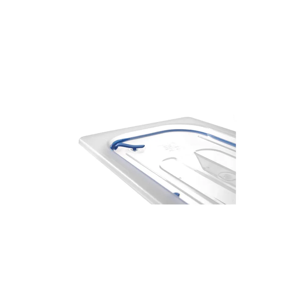 Capac GN 1/3 etans, polipropilena transparenta, garnitura silicon [3]