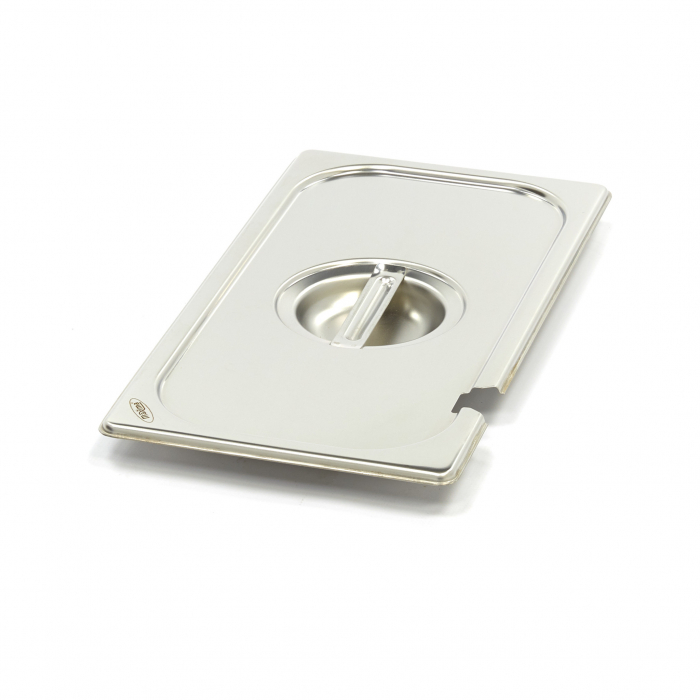 Capac inox cu fantă pentru lingură servire GN 1/3 [1]