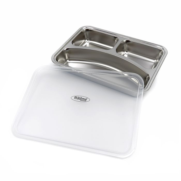 Capac pentru farfurie 3 compartimente plastic, compatibil cu masina de spalat vase [4]