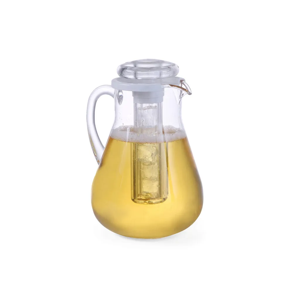 Carafa suc 3 L, cu tub pentru gheata si capac, 150x290mm [1]