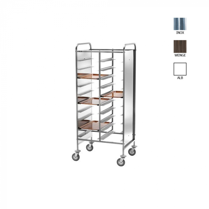 Carucior 20 tavi GN 1/1 din inox, 740x620x1750(h) mm, CA1460PI [1]