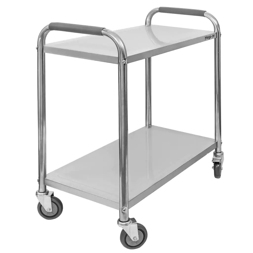 Carucior chelneri 2 rafturi 75x40x90cm [2]