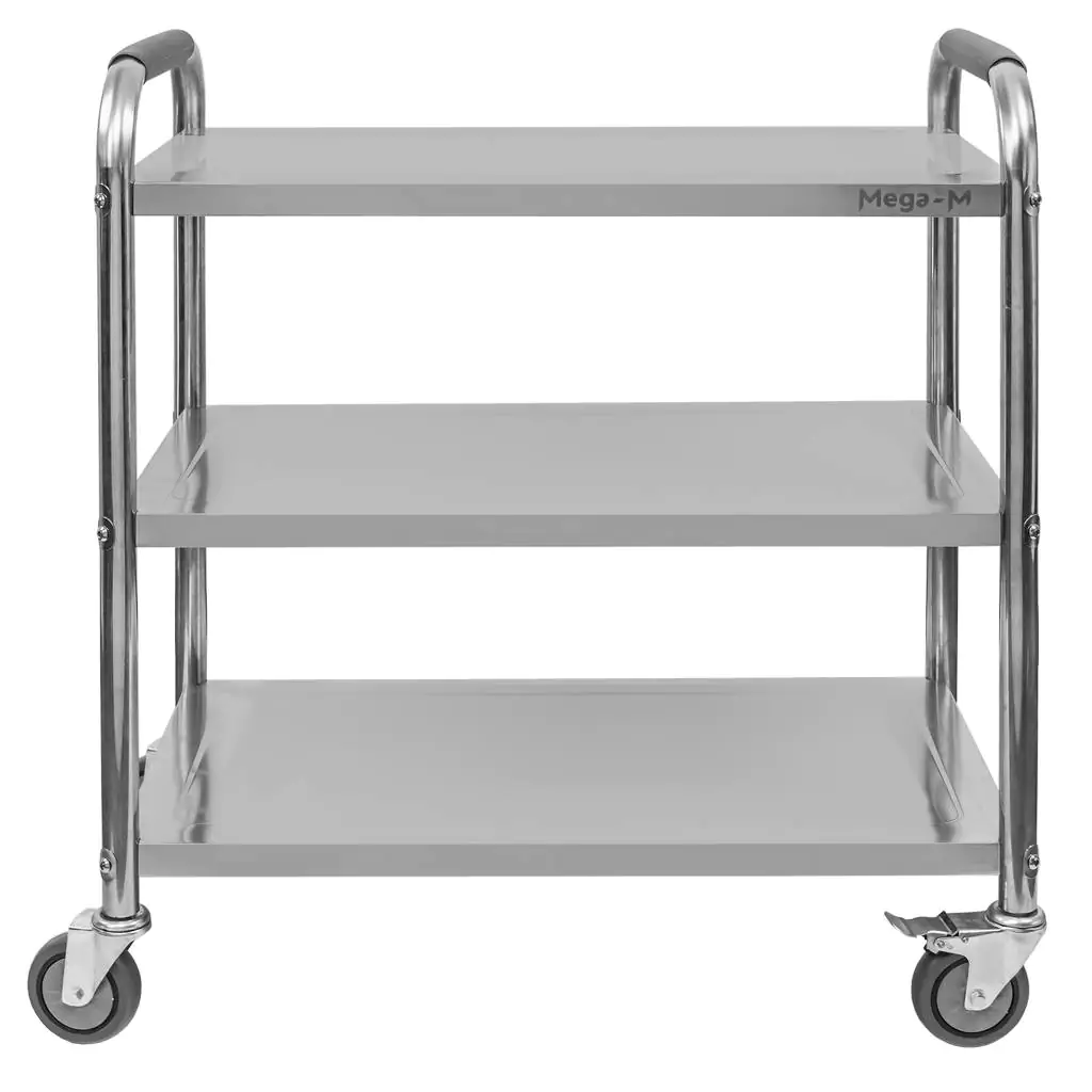 Carucior chelneri 3 rafturi 75x40x90cm [3]