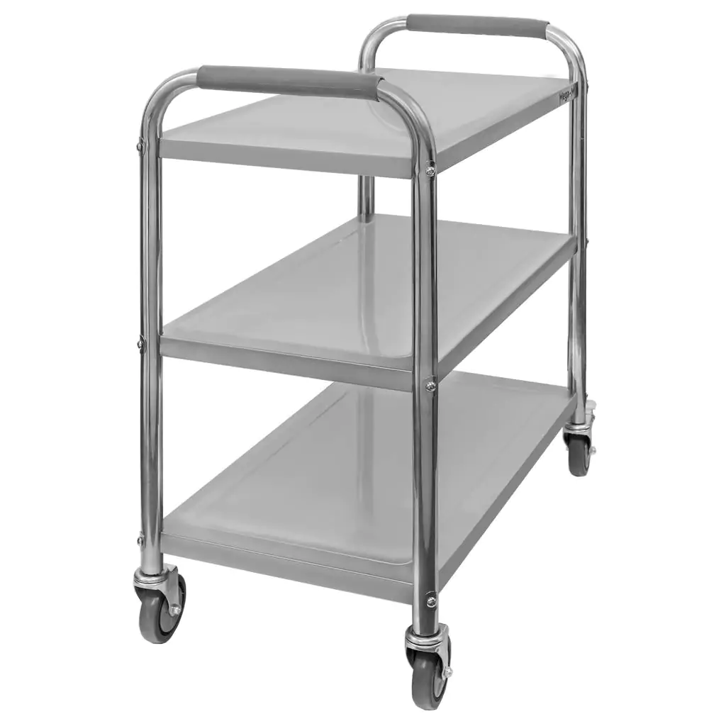 Carucior chelneri 3 rafturi 75x40x90cm [4]