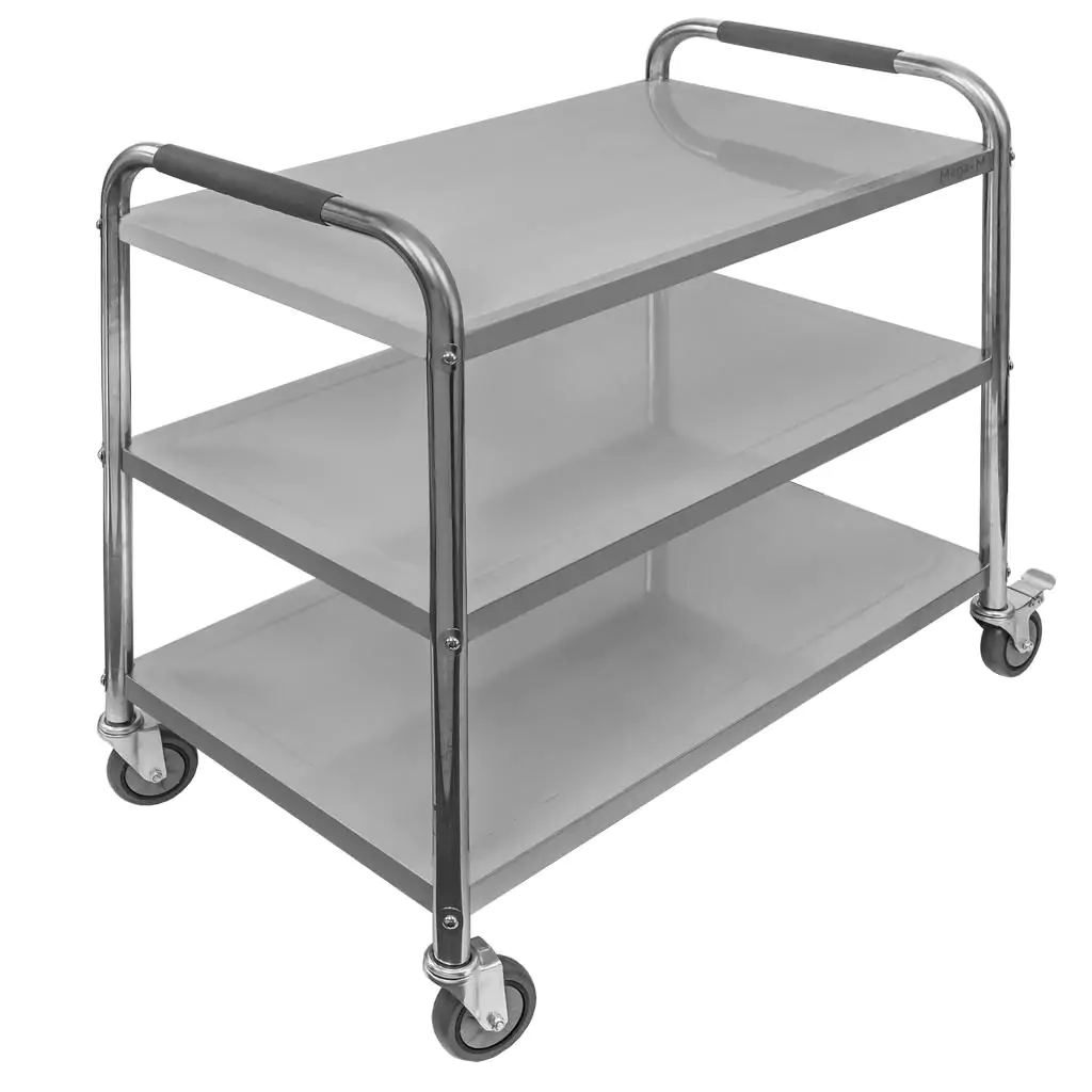 Carucior chelneri 3 rafturi 90x50x90cm [3]