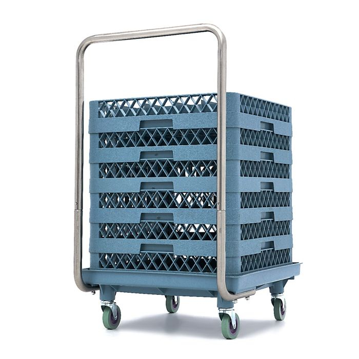 Carucior cosuri masina de spalat, 54 x 60 cm, inox, capacitate 60 kg [9]