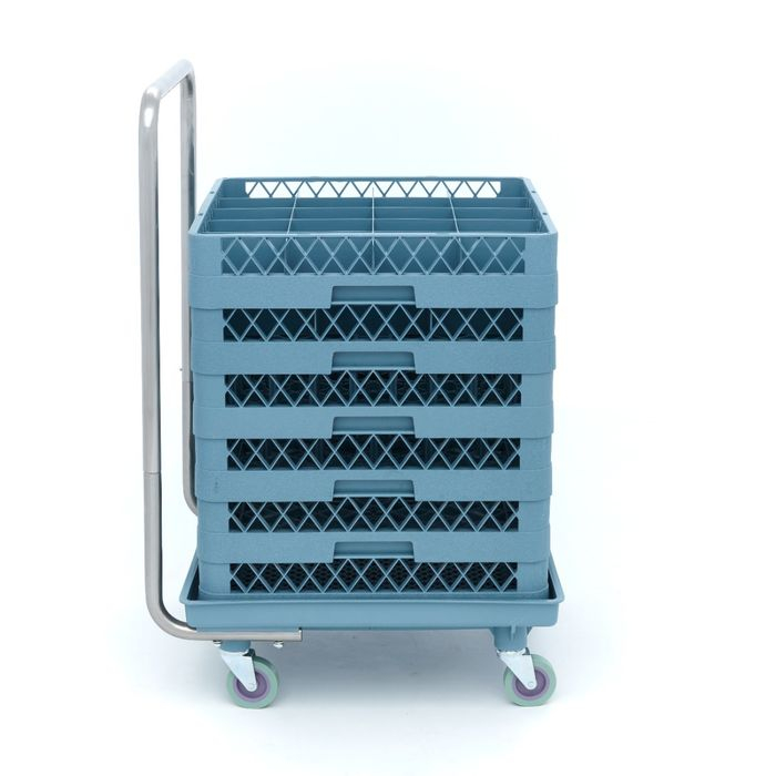 Carucior cosuri masina de spalat, 54 x 60 cm, inox, capacitate 60 kg [7]