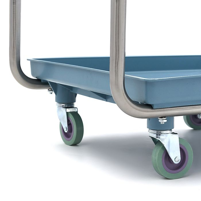 Carucior cosuri masina de spalat, 54 x 60 cm, inox, capacitate 60 kg [3]