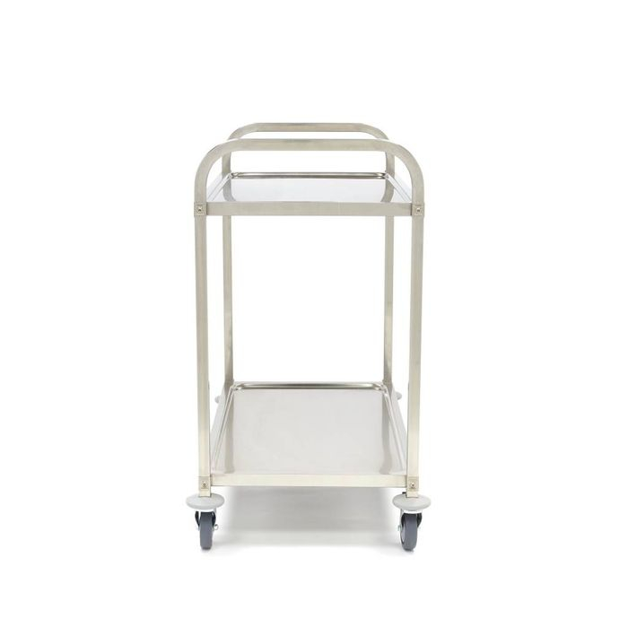 Carucior de Servire din Otel Inoxidabil cu 2 Polite, L94 x A51 x H95 cm [4]