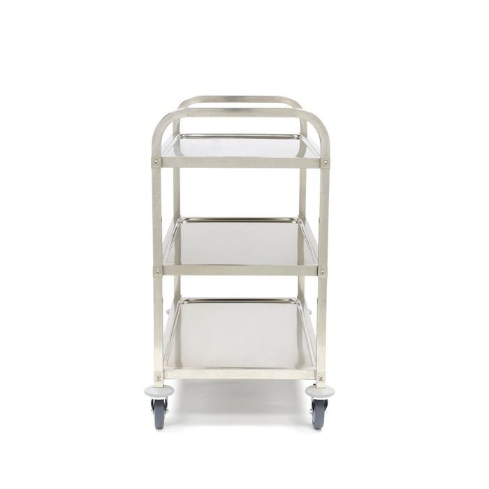 Carucior de Servire din Otel Inoxidabil cu 3 Polite, L95 x A51 x H94 cm [4]