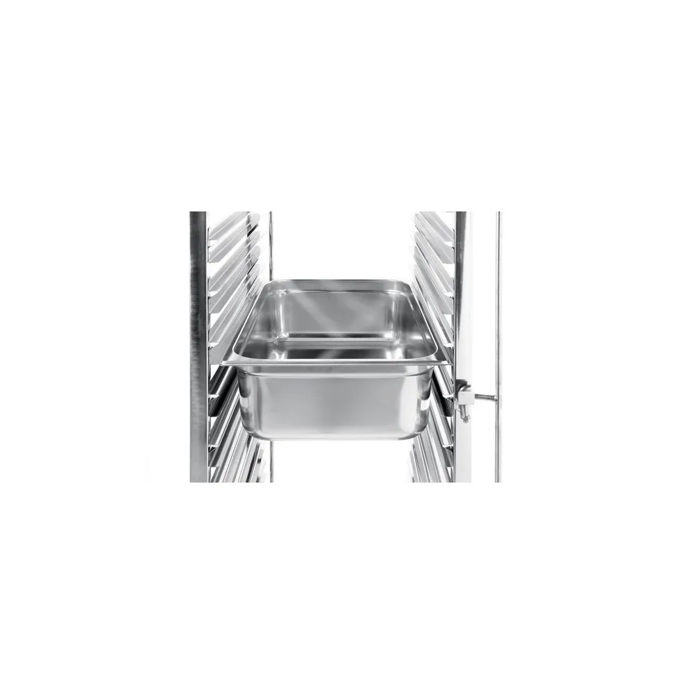 Carucior debarasare tavi inox, 15 x GN 1/1, 61.5x45 cm [3]